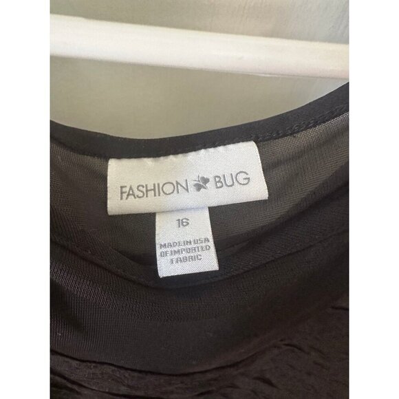 Fashion Bug women’s size 16 black dress - Picture 5 of 7